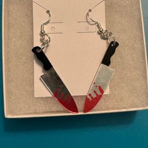 Halloween styled earrings!